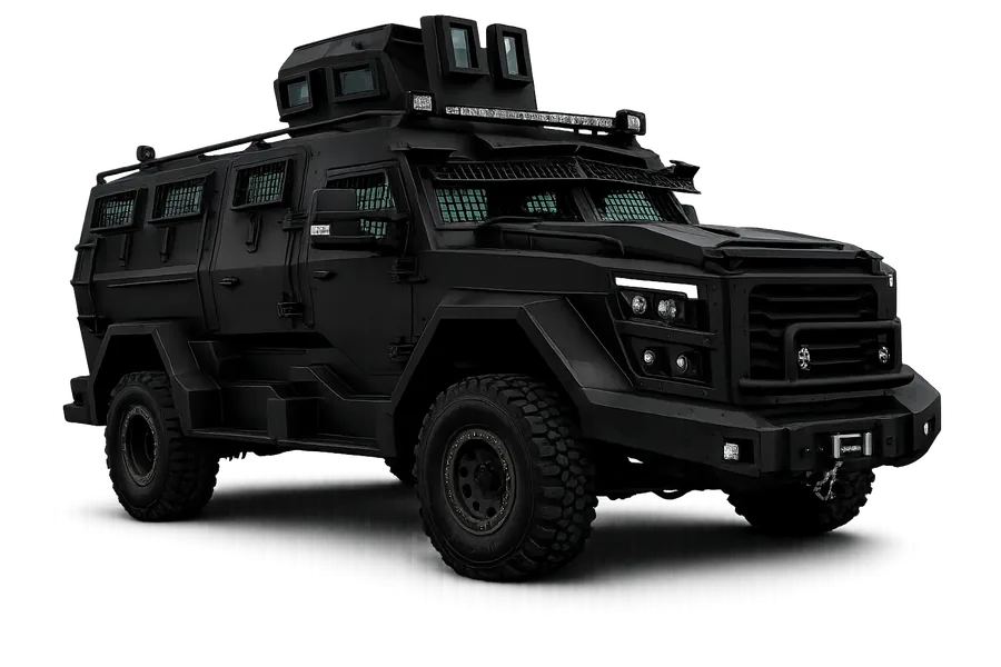 APC 4×4 VS personnel carrier — armored vehicle, Law enforcement