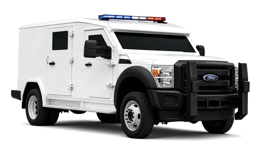Ford F-550 cash carrier — armored vehicle, Banks / CIT