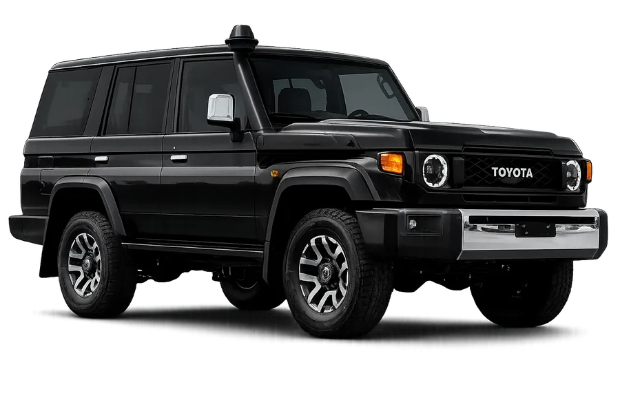Toyota Land Cruiser 76 — armored vehicle, Private security